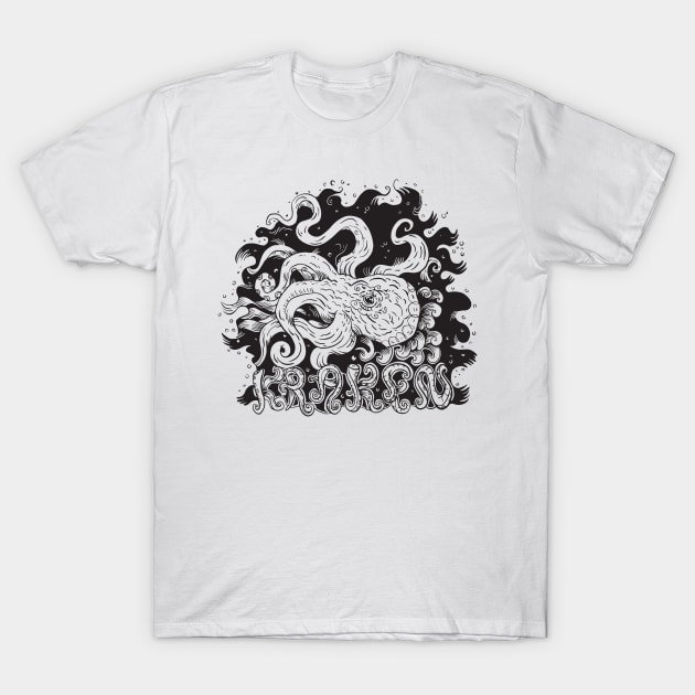 The Mighty Kraken T-Shirt by LAPublicTees